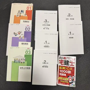 모두가 원했던! 택지건물거래 2021 빨강, 노랑, 파랑 일문일답 세트