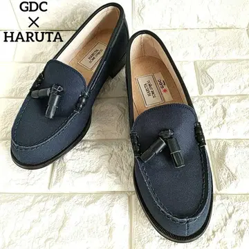 GDC HARUTA 네이비 태슬 로퍼 미사용 슬립온