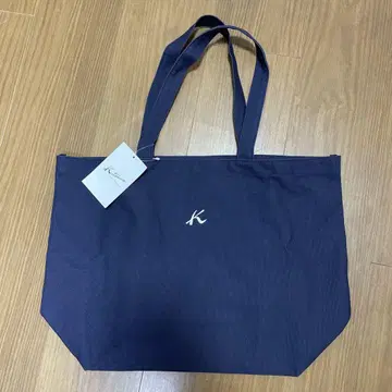 Kitamura 키타무라 네이비 토트백 새상품 택 포함