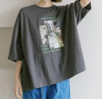 25년 니코안드 백 천 CITY 사진 티셔츠