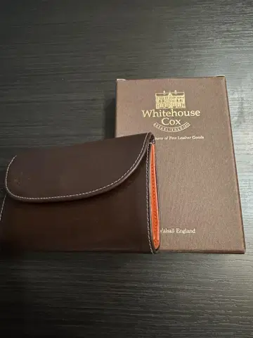 Whitehouse Cox 3단 폴더형 지갑 브라운
