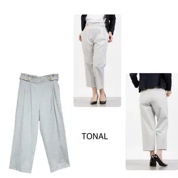 TONAL 토날 드라이 옥스 스트레이트 팬츠 그레이 38