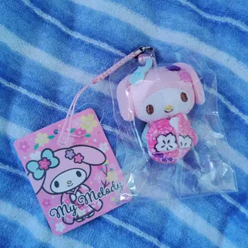 My Melody 스트랩 꽃무늬 핑크