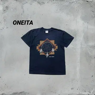 80s ONEITA 그랜드 캐년 그래픽 티셔츠 빈티지 L