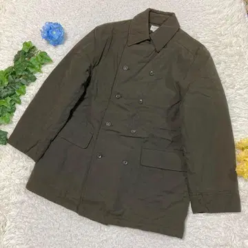 새상품급 캘빈클라인 진 패딩 자켓 그린 나일론 L 사이즈