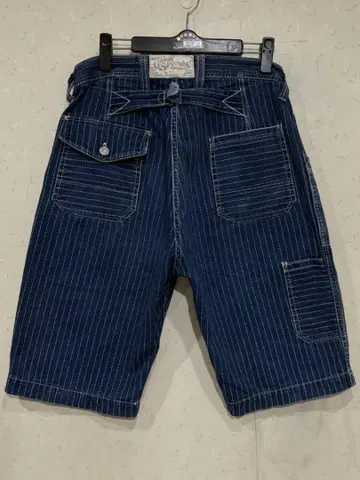 프리휠러스 신치 벨트 워바시 코튼 하프 숏 팬츠