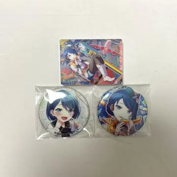 프로세카 오동나무 하야 캔뱃지 노블 아트