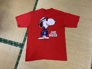 빈티지 1980년대 스누피 티셔츠