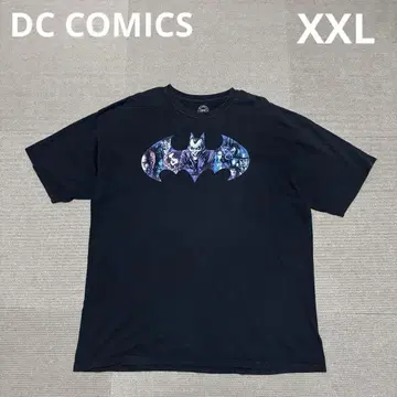 DC 배트맨 그래픽 티셔츠 반팔 XXL 블랙 멕시코제
