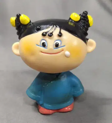 긴자 아스타 아스타짱/스탠딩 파랑 후쿠 노랑 리본 빨간색 신발 80mm