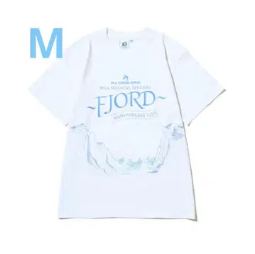 FJORD 피요르드 미세스 로고 티셔츠 화이트 화이트