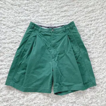 레어 폴로 골프 90s 하프 팬츠 그린