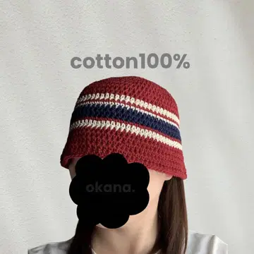 red60 크러셔 모자 크로셰 모자 핸드메이드 비니