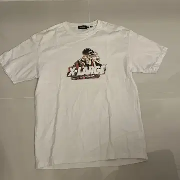 X-LARGE 그래픽 티셔츠 L 사이즈 화이트
