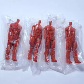 진격의 거인 제일복권 지반 다지기 피규어 4개 세트