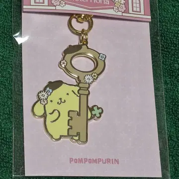 산리오 sanrio 한국 한정판 호텔 플로리아 키링 폼폼푸딩