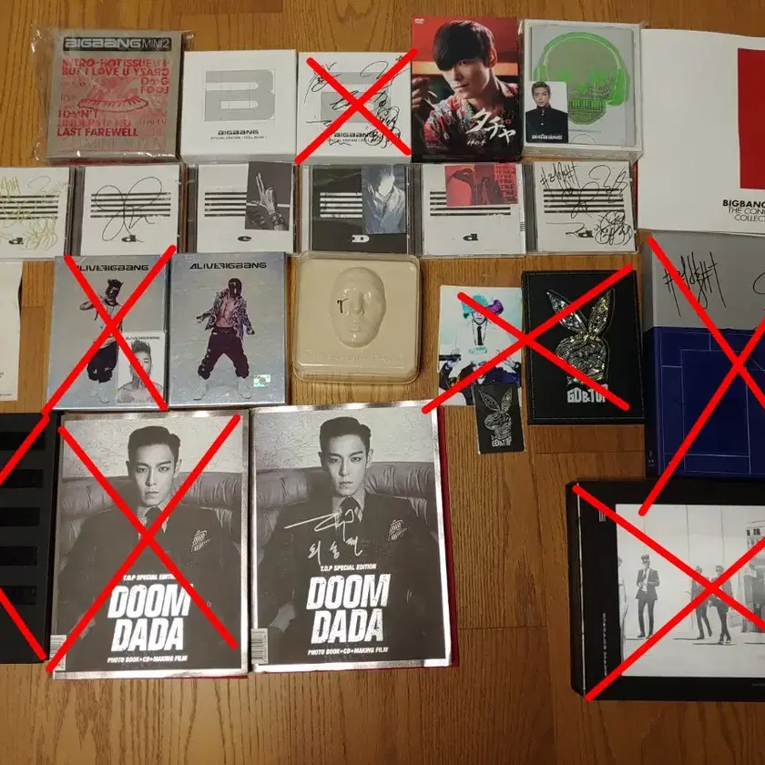 BIG BANG G dragon& Top サイン入りalbum BIG BANG G dragon& Top サイン入りalbum