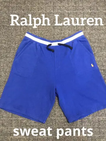 랄프 로렌 Ralph Lauren 맨투맨 하프 팬츠 포니 자수