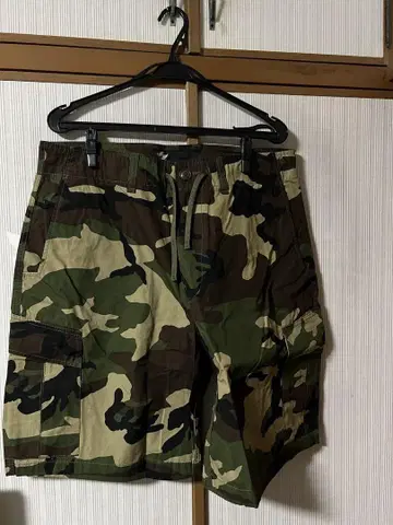FAT 카모플라쥬 카고 숏 팬츠 새상품
