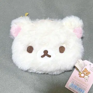 코리락쿠마 셔벗 코인 케이스 리락쿠마 파우치 봉제 인형