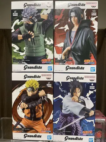 Grandista 나루토 피규어 4종 세트