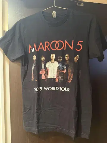 Maroon5 2015 World Tour 티셔츠 S 마룬 파이브