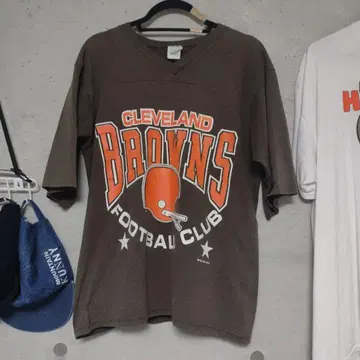 90년대 레어 CLEVELAND BROWNS 풋볼 셔츠 M 사이즈