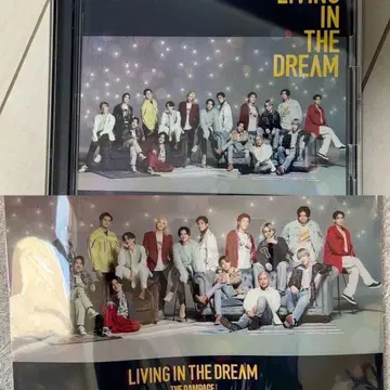 THE RAMPAGE LIVING IN THE DREAM DVD 포스터