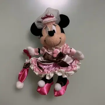 미사용 디즈니 테이블 이즈 웨이팅 미니 봉제 인형 스트랩