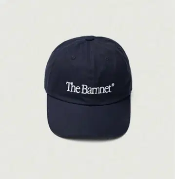 THE BARNNET 로고 캡 네이비