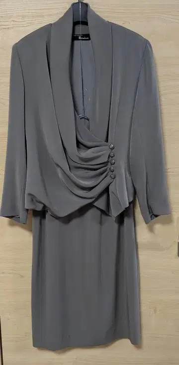 셋업 수트 그레이
