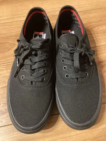 VANS 스케이트 오센틱 블랙 스니커즈