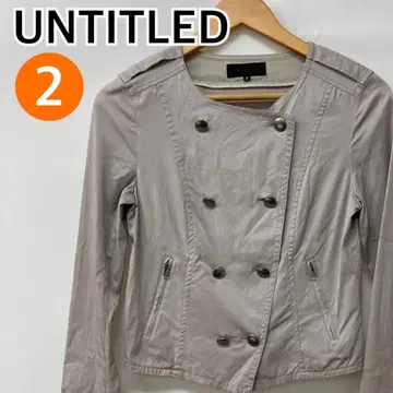 UNTITLED 아우터 노카라 자켓 2 [CT1390]