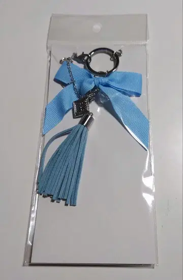 잭 잔 리본 백 참 화이트 미츠키