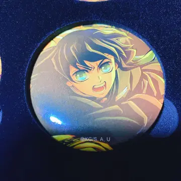 토키토 무이치로 귀멸의 칼날 무한성 키 비주얼 캔뱃지 세트