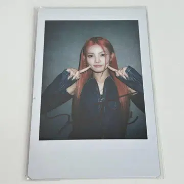 LIGHTSUM 라이트섬 친필 사인 폴라로이드