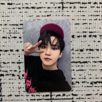StrayKids 사노쿠 1주차 한정판 찬빈 트레이딩 카드 -STAR