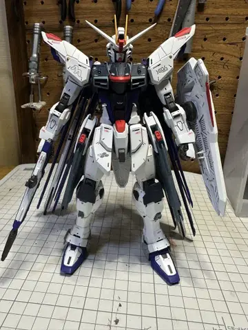 MG 1/100 프리덤 건담 Ver.2.0 페인팅 완료품
