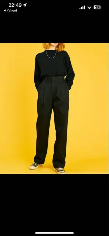 THE SHINZONE TOMBOY PANTS 블랙