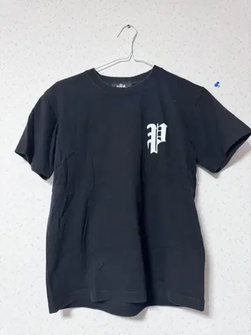PHATRNK 로고 티셔츠 블랙