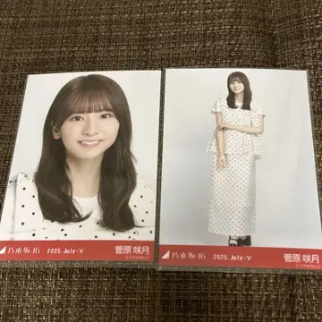 노기자카46 스가하라 사츠키 도트 브로마이드 세미 콘