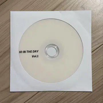 IO IN THE DAY VOL.1 DVD