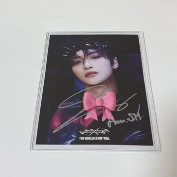 ATEEZ 송파 사인