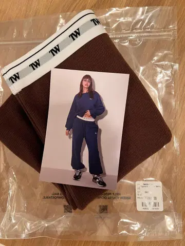 TW 리브 브라운 숏 팬츠 레깅스