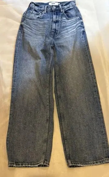 AZUL DENIM/하이웨스트 와이드 데님 XS