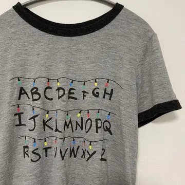 stranger things 공식 레어 티셔츠