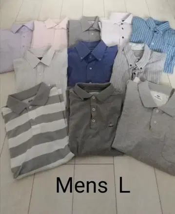 남성용 묶음 판매 L 11장 세트