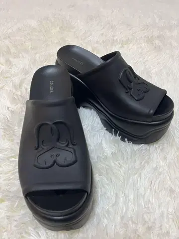 SNIDEL 힐 범퍼 샌들 S 사이즈