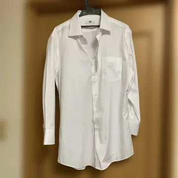 유니클로 슈퍼 다리미 필요 없는 셔츠 긴팔 택 포함 새상품