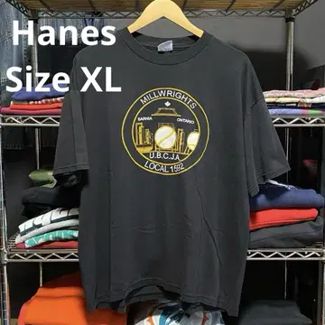 Made in USA 굿 페이드 블랙 티셔츠 사이즈 L 상당